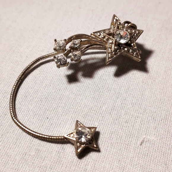Avon Vintage Ear Cuff Silver Tone - Picture 1 of 6